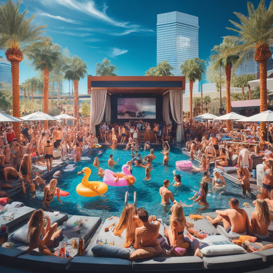 Las Vegas pool parties